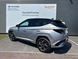 14112 : Hyundai Caen - Trajectoire Automobiles - HYUNDAI Tucson - Tucson - Shimmering Silver/Toit/rétros Black - Traction - Hybride rechargeable : Essence/Electrique