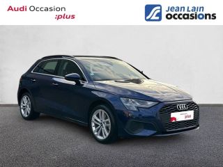 75010 : Hyundai Paris Nord - Goncourt Automobiles - AUDI A3 SPORTBACK Design - A3/S3/RS3 IV - BLEU NAVARRE METALLISE - Automate sequentiel - Essence / Courant électrique