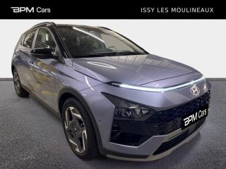 92130 : Hyundai ISSY-LES-MOULINEAUX - BPM Cars - HYUNDAI Bayon - Bayon - Meta Blue Métal/Toit+rétros Black - Traction - Essence