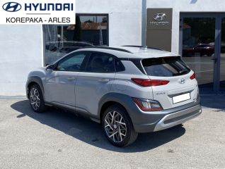 75010 : Hyundai Paris Nord - Goncourt Automobiles - HYUNDAI KONA HYBRID Executive - KONA - Gris - Automate sequentiel - Essence / Courant électrique