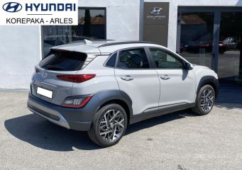 75010 : Hyundai Paris Nord - Goncourt Automobiles - HYUNDAI KONA HYBRID Executive - KONA - Gris - Automate sequentiel - Essence / Courant électrique