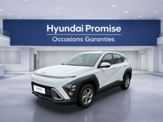 75010 : Hyundai Paris Nord - Goncourt Automobiles - HYUNDAI KONA Intuitive - KONA II - Blanc - Automate sequentiel - Essence / Courant électrique