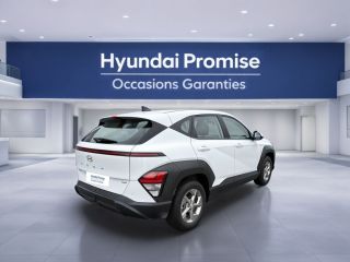 75010 : Hyundai Paris Nord - Goncourt Automobiles - HYUNDAI KONA Intuitive - KONA II - Blanc - Automate sequentiel - Essence / Courant électrique