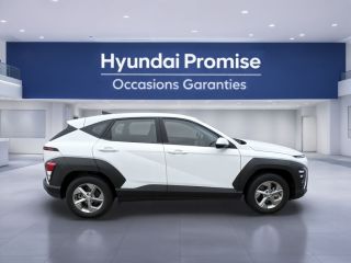 75010 : Hyundai Paris Nord - Goncourt Automobiles - HYUNDAI KONA Intuitive - KONA II - Blanc - Automate sequentiel - Essence / Courant électrique