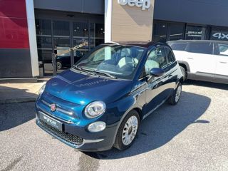 75010 : Hyundai Paris Nord - Goncourt Automobiles - FIAT 500 MY22 Dolcevita - 500 II - BLEU EPIC - Boîte manuelle - Essence sans plomb