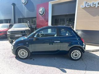 75010 : Hyundai Paris Nord - Goncourt Automobiles - FIAT 500 MY22 Dolcevita - 500 II - BLEU EPIC - Boîte manuelle - Essence sans plomb