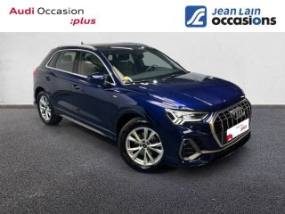 75010 : Hyundai Paris Nord - Goncourt Automobiles - AUDI Q3 S line - Q3 II - BLEU - Automate sequentiel - Diesel
