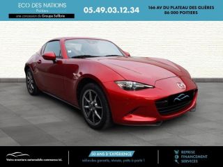 86000 : Hyundai Poitiers - Eco des Nations - MAZDA MX-5 RF - MX-5 RF - Soul Red Crystal métallisé - Propulsion - Essence