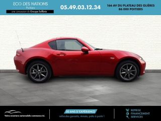 86000 : Hyundai Poitiers - Eco des Nations - MAZDA MX-5 RF - MX-5 RF - Soul Red Crystal métallisé - Propulsion - Essence
