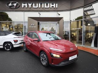 19100 : Hyundai Brive-la-Gaillarde - Garage Pouget - HYUNDAI Kona - Kona - Sunset Red Métal - Traction - Electrique