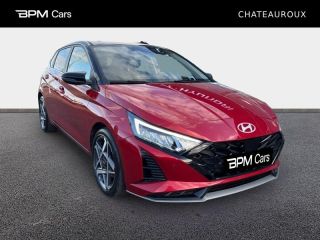 36000 : Hyundai Châteauroux - BPM Cars - HYUNDAI i20 - i20 - Dragon Red Métal/Toit+rétros Black - Traction - Essence