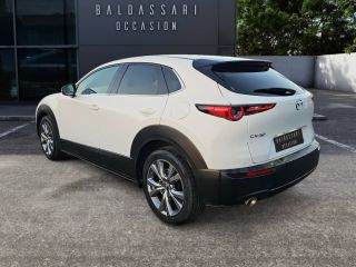 75010 : Hyundai Paris Nord - Goncourt Automobiles - MAZDA CX-30 2022 Exclusive Bose - CX-30 - Blanc - Boîte automatique - Essence sans plomb