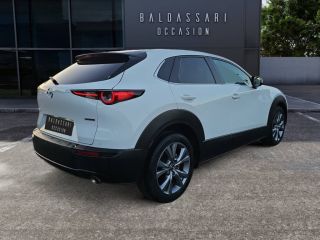 75010 : Hyundai Paris Nord - Goncourt Automobiles - MAZDA CX-30 2022 Exclusive Bose - CX-30 - Blanc - Boîte automatique - Essence sans plomb