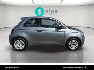 75010 : Hyundai Paris Nord - Goncourt Automobiles - FIAT 500e BERLINE Nouvelle 500 - 500 III ELECTRIQUE - Mineral Grey - Automate à fonct. Continu - Courant électrique