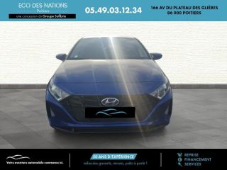 86000 : Hyundai Poitiers - Eco des Nations - HYUNDAI i20 - i20 - Bleu - Traction - Essence