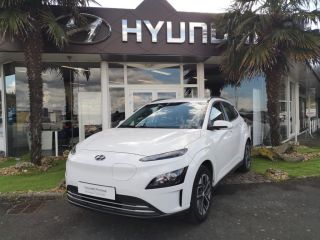 75010 : Hyundai Paris Nord - Goncourt Automobiles - HYUNDAI KONA ELECTRIC Intuitive - KONA ELECTRIQUE - Serenity White - Automate à fonct. Continu - Courant électrique