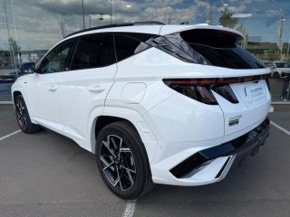 75010 : Hyundai Paris Nord - Goncourt Automobiles - HYUNDAI TUCSON N Line Executive - TUCSON IV - Blanc - Boîte automatique - Essence / Courant électrique