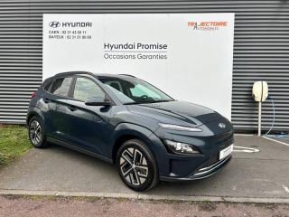 14112 : Hyundai Caen - Trajectoire Automobiles - HYUNDAI Kona - Kona - Teal Métal - Traction - Electrique