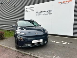 14112 : Hyundai Caen - Trajectoire Automobiles - HYUNDAI Kona - Kona - Teal Métal - Traction - Electrique
