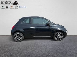 75010 : Hyundai Paris Nord - Goncourt Automobiles - FIAT 500C  - 500C (09/2022) - Noir - Boîte manuelle - Essence sans plomb