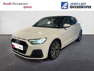 75010 : Hyundai Paris Nord - Goncourt Automobiles - AUDI A1 SPORTBACK Design Luxe - A1 II - BLANC GLACIER / CONTRASTE GRIS MANHATTAN - Automate sequentiel - Essence sans plomb
