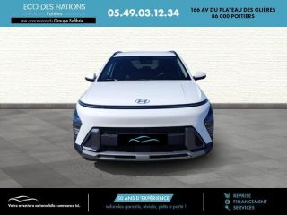 86000 : Hyundai Poitiers - Eco des Nations - HYUNDAI Kona - Kona - Blanc - Traction - Hybride : Essence/Electrique