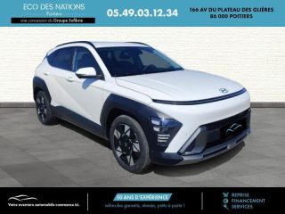 86000 : Hyundai Poitiers - Eco des Nations - HYUNDAI Kona - Kona - Blanc - Traction - Hybride : Essence/Electrique