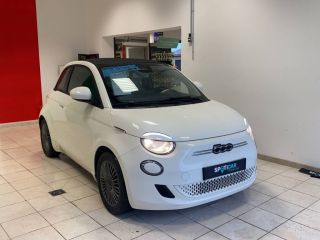 75010 : Hyundai Paris Nord - Goncourt Automobiles - FIAT 500C NOUVELLE Icône - 500 III - Bossanova White - Automate à fonct. Continu - Courant électrique