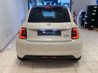 75010 : Hyundai Paris Nord - Goncourt Automobiles - FIAT 500C NOUVELLE Icône - 500 III - Bossanova White - Automate à fonct. Continu - Courant électrique