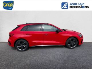 75010 : Hyundai Paris Nord - Goncourt Automobiles - AUDI A3 SPORTBACK S Line - A3/S3/RS3 IV - ROUGE TANGO - Automate sequentiel - Essence sans plomb