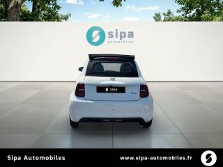 31200 : Hyundai TOULOUSE NORD - AUTO NORD - FIAT 500e CABRIOLET Nouvelle 500 - 500 III ELECTRIQUE - Blanc - Automate à fonct. Continu - Courant électrique