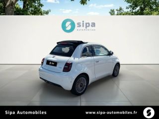 31200 : Hyundai TOULOUSE NORD - AUTO NORD - FIAT 500e CABRIOLET Nouvelle 500 - 500 III ELECTRIQUE - Blanc - Automate à fonct. Continu - Courant électrique