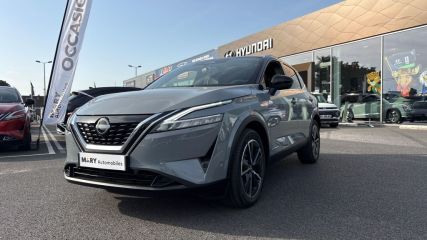 02100 : Hyundai Saint-Quentin - Mary Automobiles - NISSAN QASHQAI N-Connecta - QASHQAI III - GRIS SHARK - Automate à fonct. Continu - Essence / Courant électrique