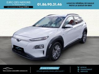 75010 : Hyundai Paris Nord - Goncourt Automobiles - HYUNDAI KONA ELECTRIC Executive - KONA ELECTRIQUE - Blanc - Automate à fonct. Continu - Courant électrique