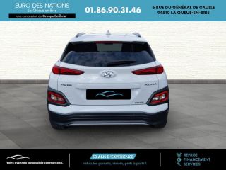 75010 : Hyundai Paris Nord - Goncourt Automobiles - HYUNDAI KONA ELECTRIC Executive - KONA ELECTRIQUE - Blanc - Automate à fonct. Continu - Courant électrique