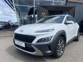 21300 : Hyundai Dijon - Privilège Automobiles - HYUNDAI KONA HYBRID Executive - KONA - ATLAS WHITE - Automate sequentiel - Essence / Courant électrique