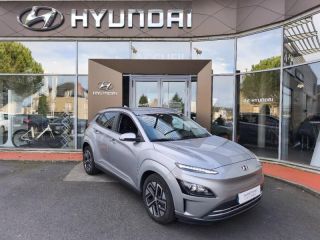19100 : Hyundai Brive-la-Gaillarde - Garage Pouget - HYUNDAI Kona - Kona - Shimmering Silver Métal - Traction - Electrique