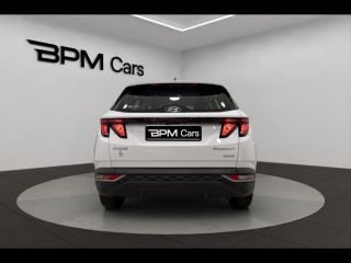 92130 : Hyundai ISSY-LES-MOULINEAUX - BPM Cars - HYUNDAI Tucson - Tucson - Serenity White Métal - Traction - Hybride : Essence/Electrique