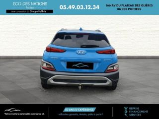 86000 : Hyundai Poitiers - Eco des Nations - HYUNDAI Kona - Kona - Bleu - Traction - Hybride : Essence/Electrique