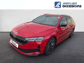 75010 : Hyundai Paris Nord - Goncourt Automobiles - SKODA OCTAVIA COMBI Sportline - OCTAVIA IV - ROUGE VELVET - Automate sequentiel - Essence sans plomb