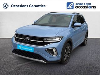 75010 : Hyundai Paris Nord - Goncourt Automobiles - VOLKSWAGEN T-CROSS R-Line Edition - T-CROSS - BLEU CLAIR - Automate sequentiel - Essence sans plomb
