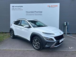 14112 : Hyundai Caen - Trajectoire Automobiles - HYUNDAI Kona - Kona - Atlas White - Traction - Hybride : Essence/Electrique