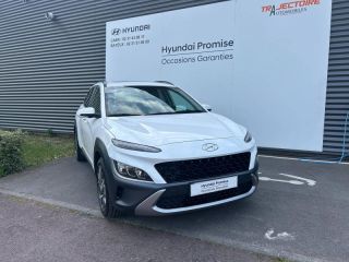 14112 : Hyundai Caen - Trajectoire Automobiles - HYUNDAI Kona - Kona - Atlas White - Traction - Hybride : Essence/Electrique