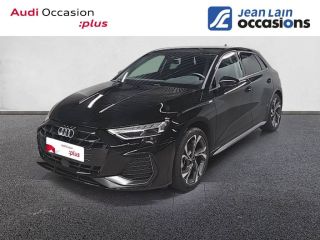 75010 : Hyundai Paris Nord - Goncourt Automobiles - AUDI A3 SPORTBACK S line - A3/S3/RS3 IV - NOIR MYTHIC METALLISE - Automate sequentiel - Essence sans plomb
