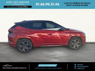 75010 : Hyundai Paris Nord - Goncourt Automobiles - HYUNDAI TUCSON N Line Executive - TUCSON IV - Rouge - Boîte automatique - Essence / Courant électrique