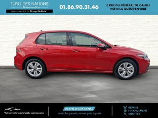 75010 : Hyundai Paris Nord - Goncourt Automobiles - VOLKSWAGEN GOLF Life Business - GOLF VIII - Rouge - Automate sequentiel - Diesel