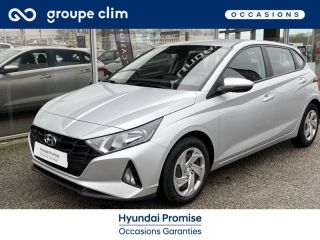87280 : Hyundai Limoges - Motors Cars - HYUNDAI i20 - i20 - Sleek Silver Métal - Traction - Essence