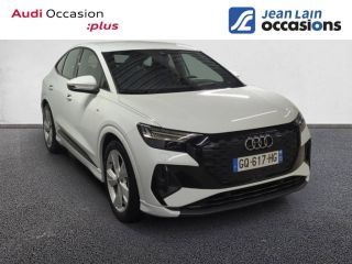 75010 : Hyundai Paris Nord - Goncourt Automobiles - AUDI Q4 E-TRON SPORTBACK S line - Q4 E-TRON - BLANC GLACIER METALLISE - Automate à fonct. Continu - Courant électrique