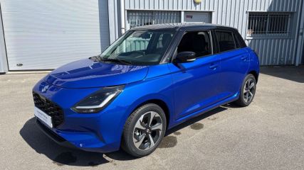 75010 : Hyundai Paris Nord - Goncourt Automobiles - SUZUKI SWIFT Pack - SWIFT IV - Bleu - Boîte manuelle - Essence sans plomb