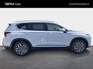 36000 : Hyundai Châteauroux - BPM Cars - HYUNDAI Santa Fe - Santa Fe - Glacier White Métal - Traction - Hybride : Essence/Electrique